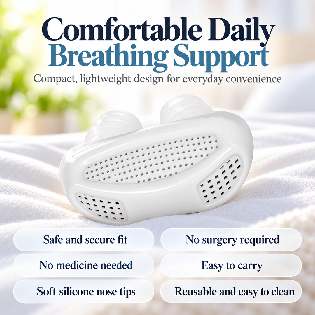 Anti Snore Nasal Device Set Reusable Nose Vents for Snoring Sleep Aid