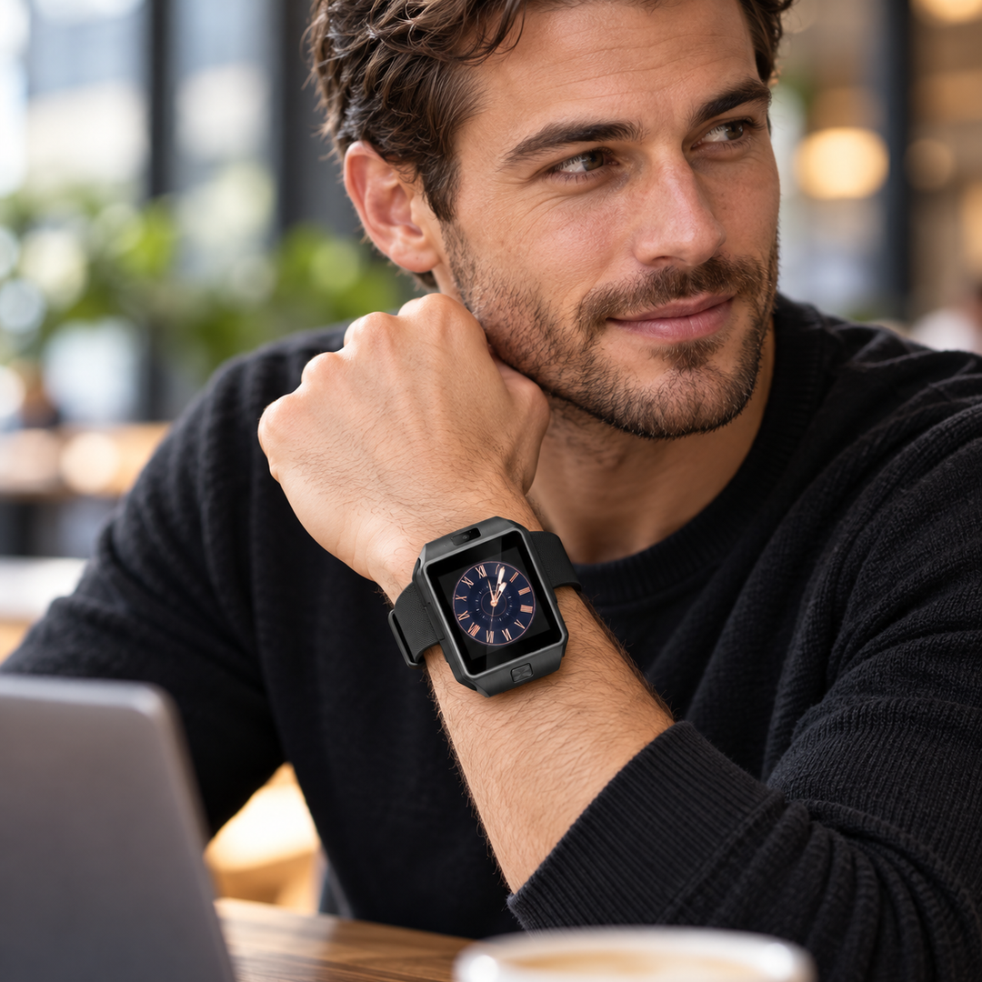 Bluetooth Touchscreen Smart Watch Fitness Tracker with Calls