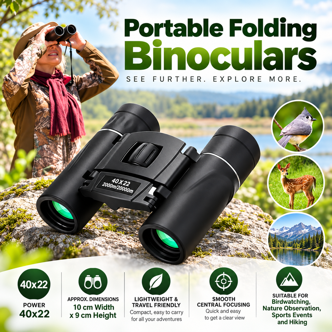 40x22 HD Long Range Binoculars for Bird Watching Stargazing