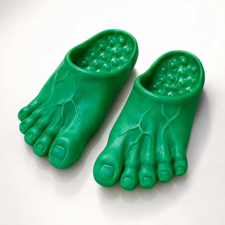 Bigfoot Slippers Funny Novelty Foot Slippers Halloween