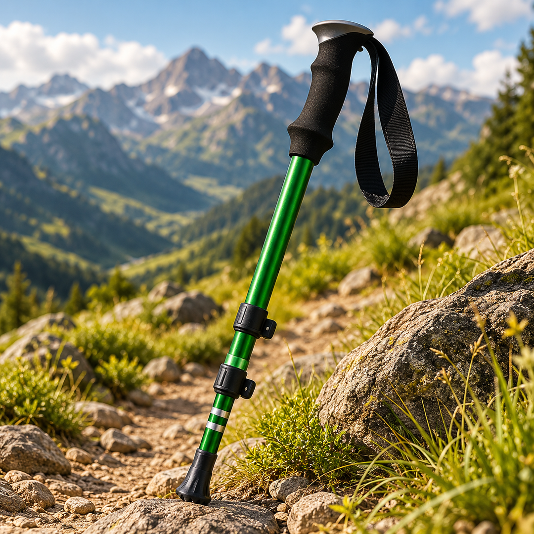 Foldable Trekking Poles Adjustable Aluminium Hiking Poles for Walking
