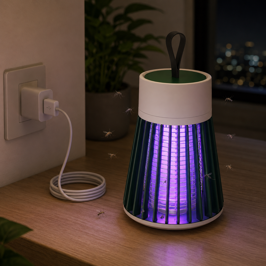 Electric Shock Bug Zapper UV Mosquito Killer Insect Trap