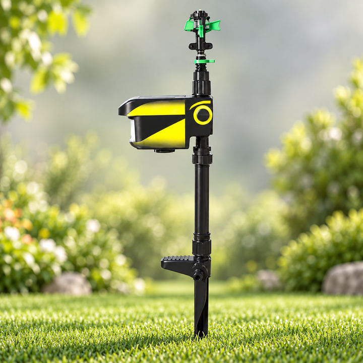 Motion Activated Sprinkler Solar Animal Deterrent for Garden