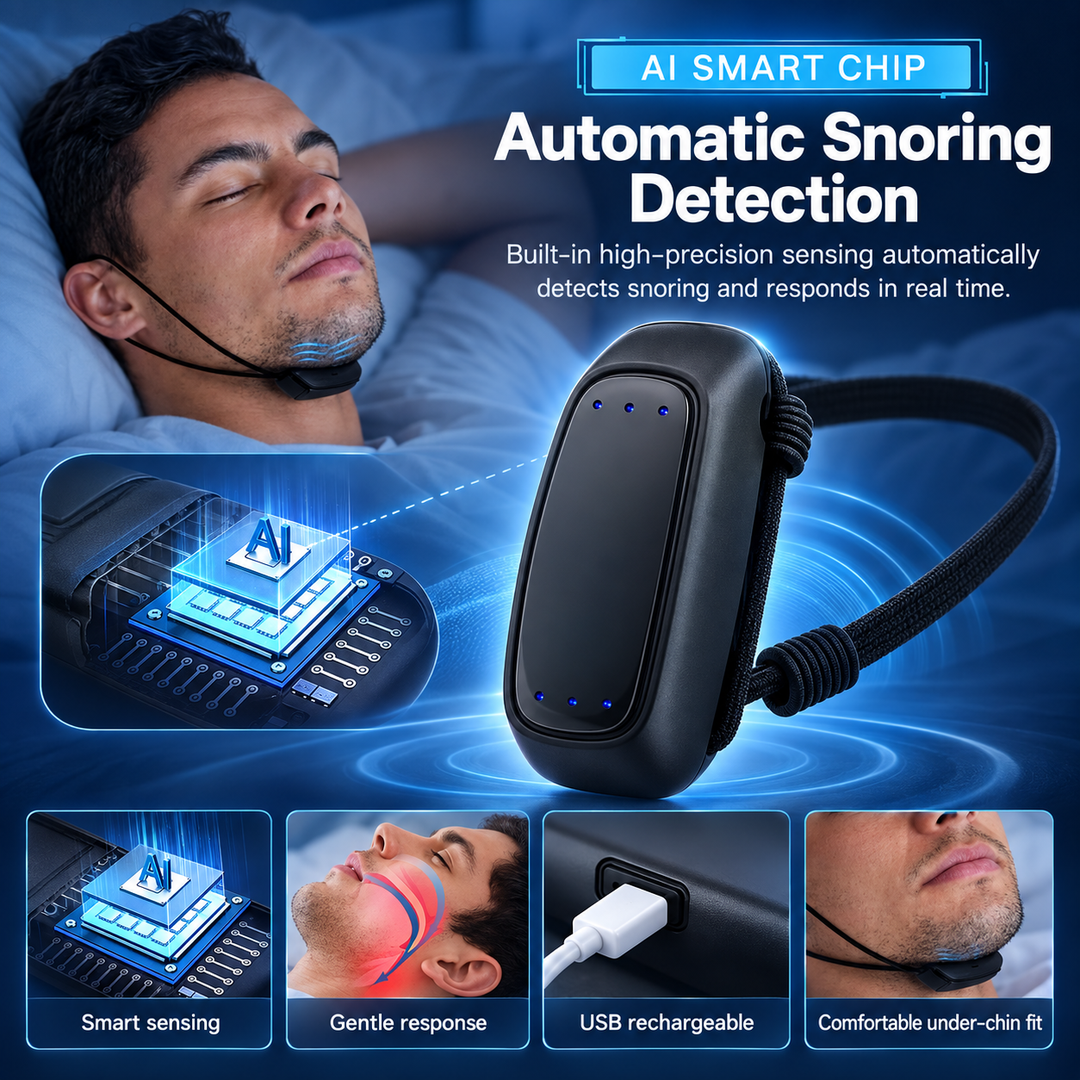 Anti Snoring Chin Strap Adjustable Jaw Support Sleep Aid