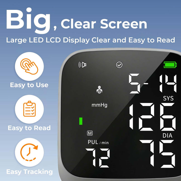 Automatic Rechargeable Wrist Blood Pressure Monitor Device