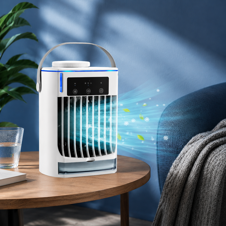 Mini Portable USB Evaporative Air Cooler Fan for Car and Room