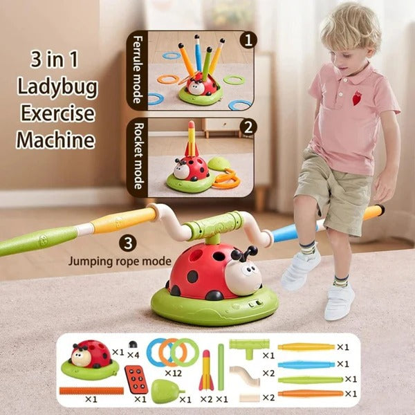 Interactive 3 in 1 Activity Toy for Kids Educational Playset