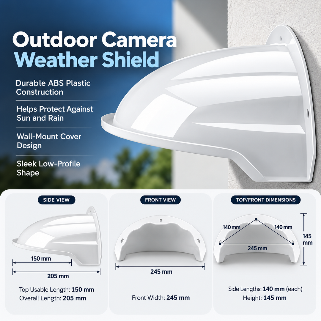 Outdoor Security Camera Rainproof Protective Cover Weather Shield