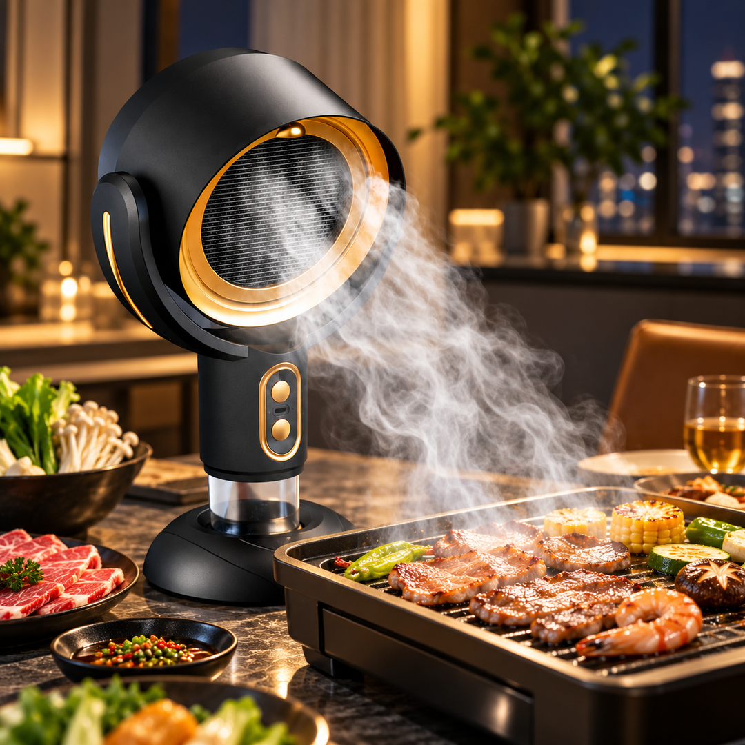 Portable Range Hood Rechargeable Kitchen Exhaust Extractor Fan