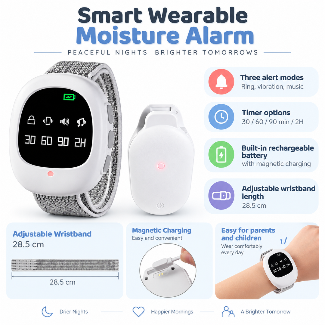 Wireless Bedwetting Alarm Enuresis Trainer for Kids