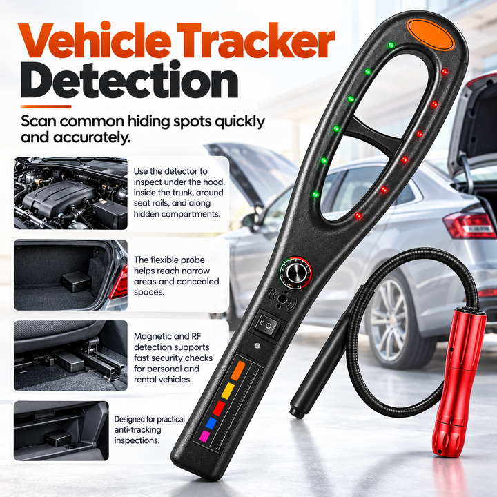 GPS Tracker Detector Anti Spy Bug Finder Hidden Device Sweeper