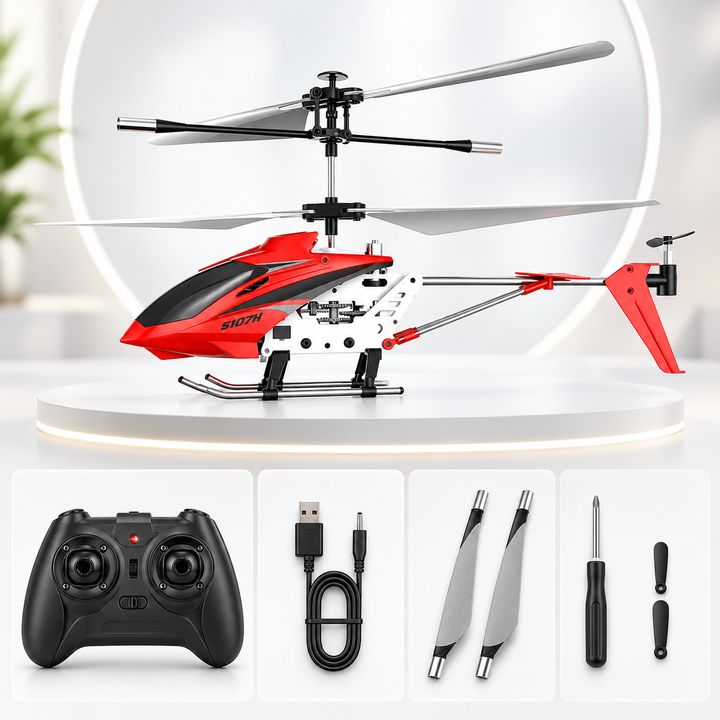 Unbreakable RC Helicopter Mini Gyro Remote Control Toy