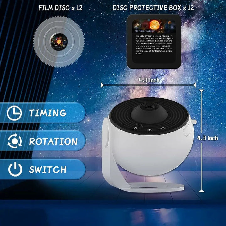 Planetarium Star Projector Light 360 Degree Rotating Sphere