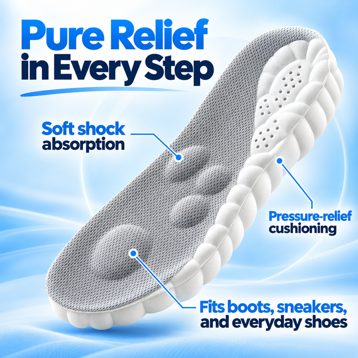 Orthopedic Insoles for Flat Feet Memory Foam Arch Support