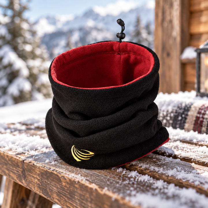 Windproof Fleece Neck Warmer Tube Scarf for Winter