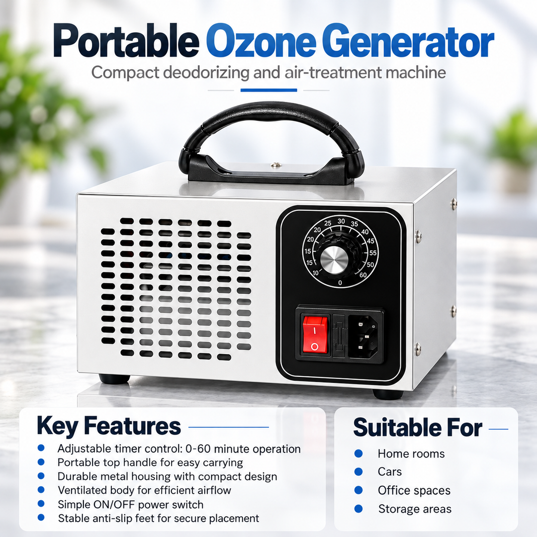 Ozone Generator Machine Air Purifier Home Odour Eliminator