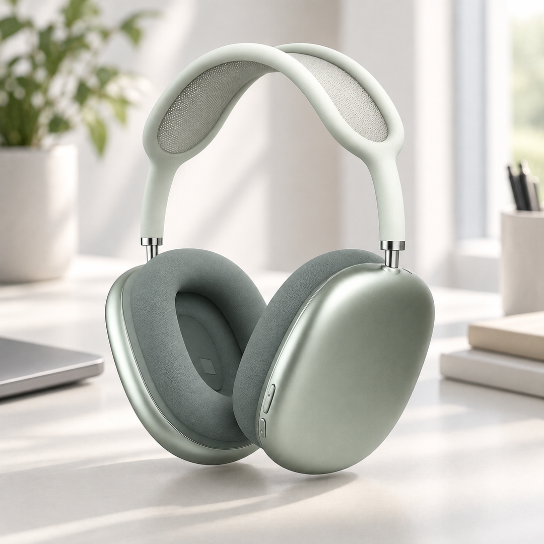 Bluetooth Over-Ear Headphones Noise Cancelling Wireless