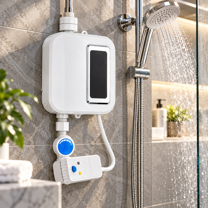 Portable Tankless Water Heater Electric 3500W Instant Hot Water