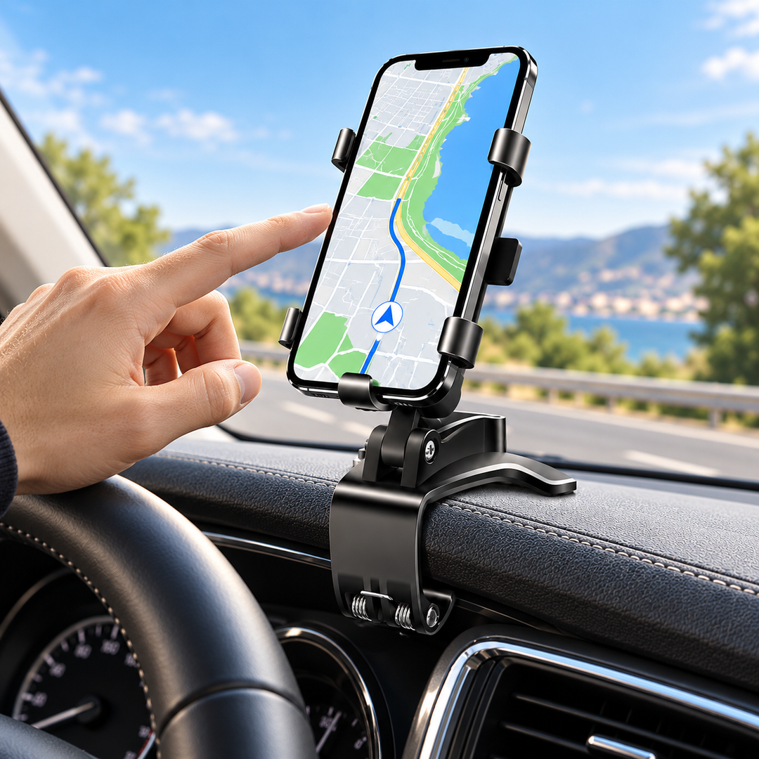 Multifunctional Car Phone Holder Dashboard Windscreen Vent Mount