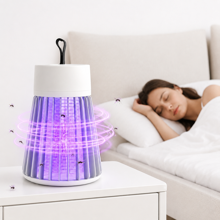 Electric Shock Bug Zapper UV Mosquito Killer Insect Trap