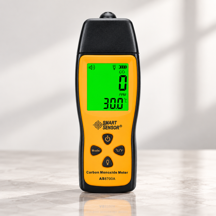 Portable Carbon Monoxide Detector Handheld CO Gas Meter Alarm