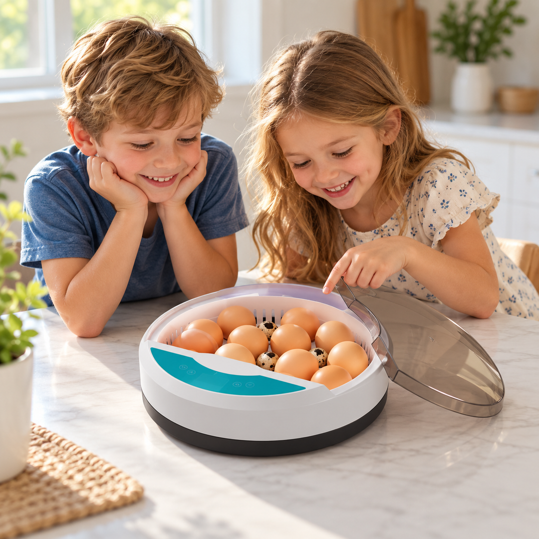 Egg Incubator Automatic Chicken Egg Hatcher with Temp Control