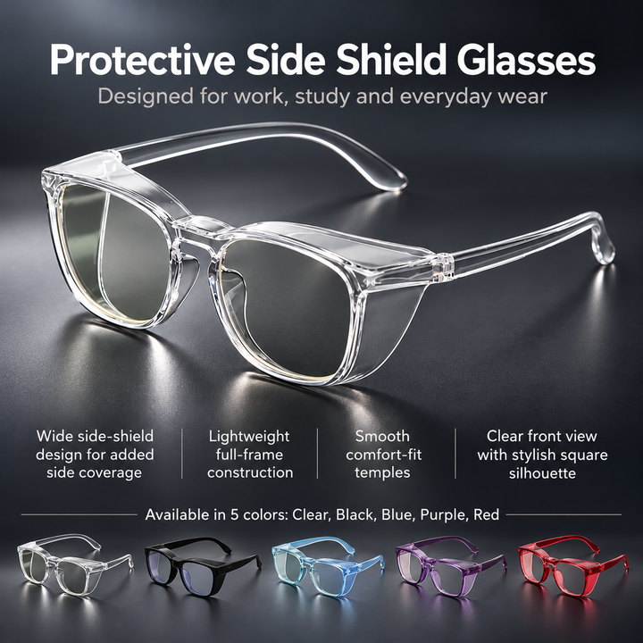Anti Fog Protective Safety Glasses Windproof Blue Light Blocking