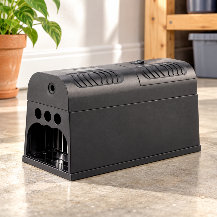 Electric Mouse Trap Humane Rodent Killer Indoor Rat Trap for Home