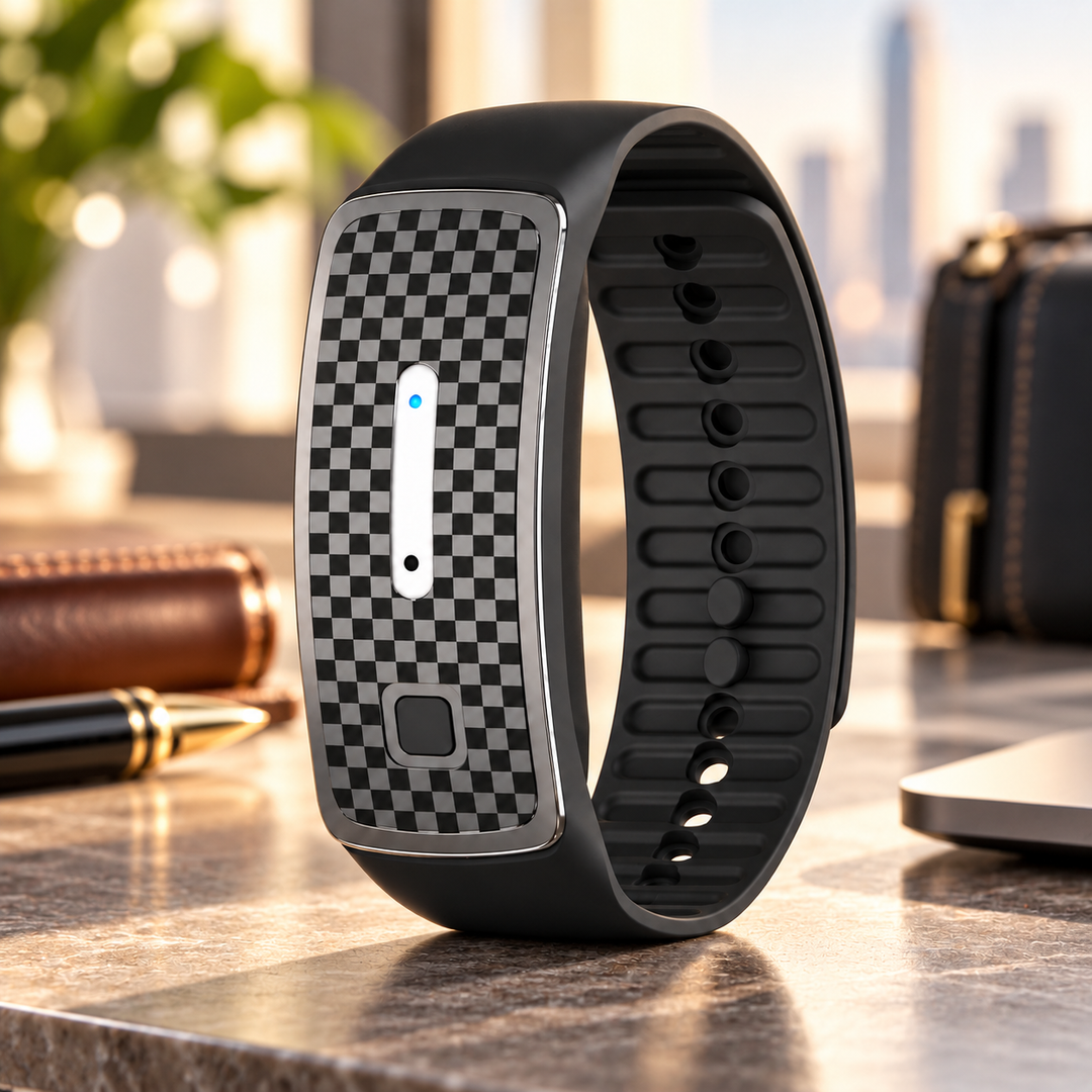 Ultrasonic Mosquito Repellent Bracelet USB Rechargeable Band