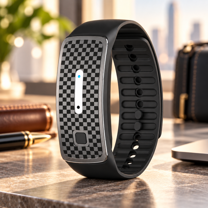 Ultrasonic Mosquito Repellent Bracelet USB Rechargeable Band