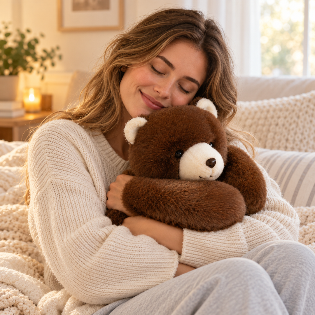 Plush Hugging Pillow Soft Cuddly Stress Relief Toy