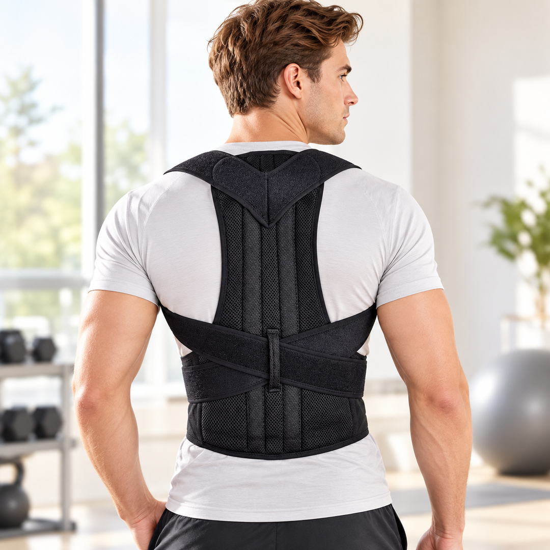 Posture Corrector Back Brace Adjustable Lumbar Support Belt