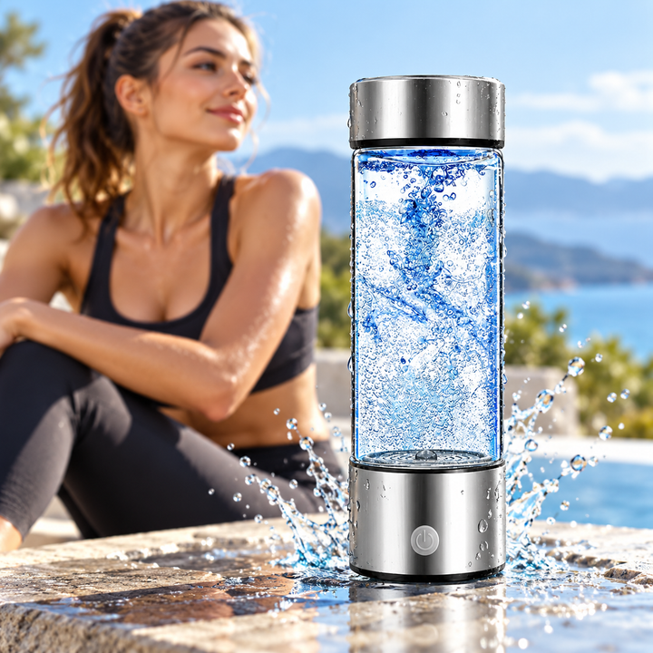 Hydrogen Water Bottle Rechargeable Hydrogen Rich Water Generator
