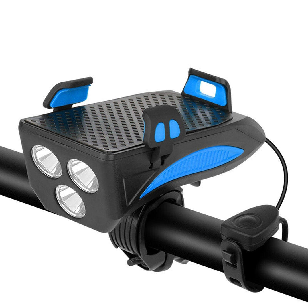 Bicycle Front LED Light Power Bank 1500 Lumens 4-in-1 Bike Light