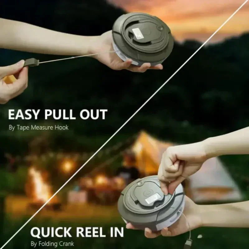 LED Retractable Lantern Flashlight 4-in-1 Emergency Camping Light