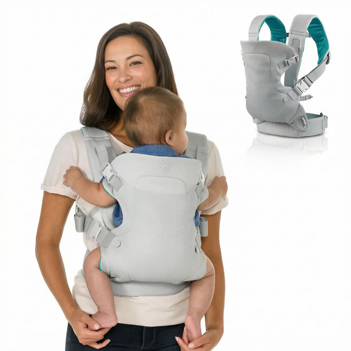 4 in 1 Ergonomic Baby Carrier Adjustable Strap Infant Carrier