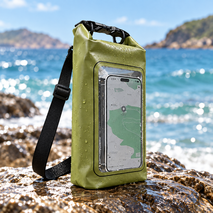 Waterproof Phone Pouch Universal Dry Bag for Smartphones 7 Inch