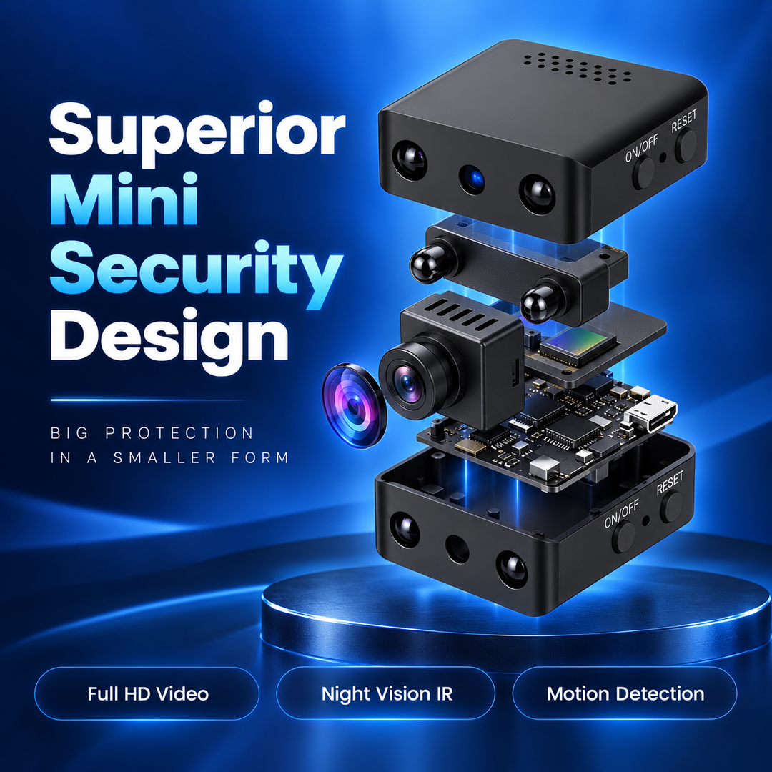 Micro HD Video Camera with Audio Mini Recording Cam