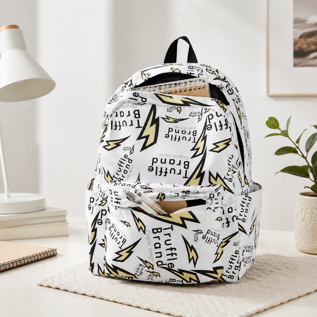 Street Graffiti Unisex School Backpack for Students