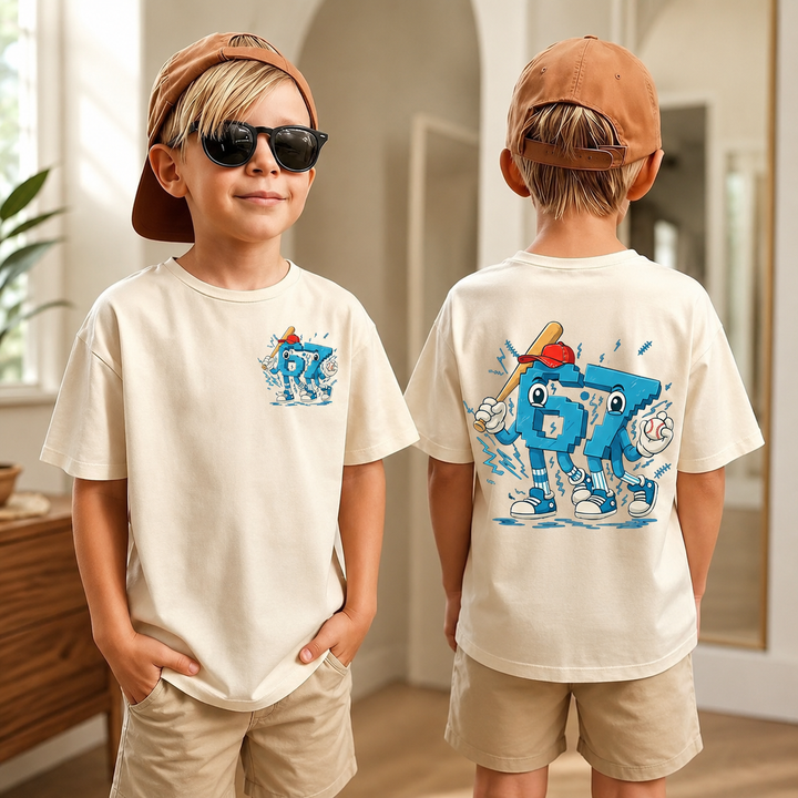 Six Seven 67 Kids Graphic T-Shirt