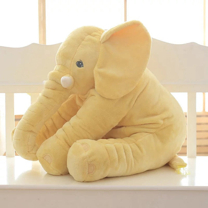 Elephant Shaped Plush Baby Pillow Cushion