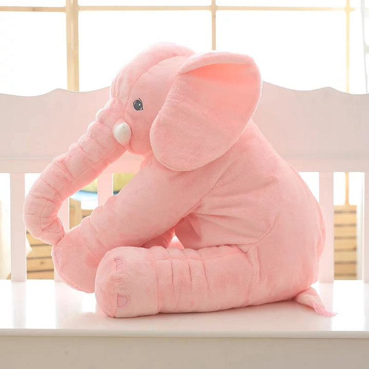 Elephant Shaped Plush Baby Pillow Cushion
