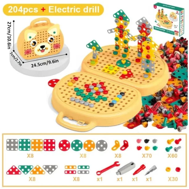 Montessori Educational Toy Tool Set Kids Play Toolbox Kit
