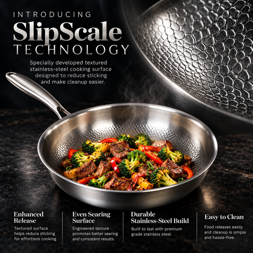 Titanium Frying Pan Non Toxic Non Stick for Healthy Cooking