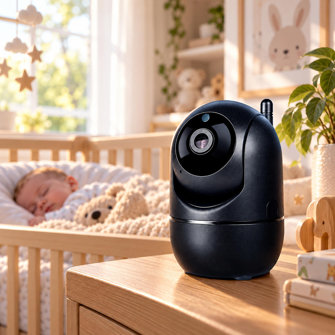 Video Baby Monitor Breathing Movement Monitor with Night Vision Camera