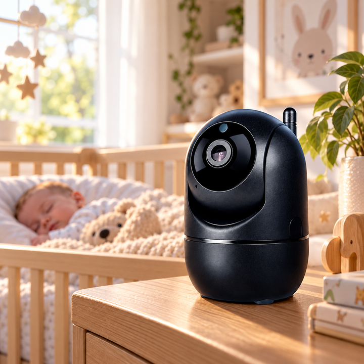 Video Baby Monitor Breathing Movement Monitor with Night Vision Camera