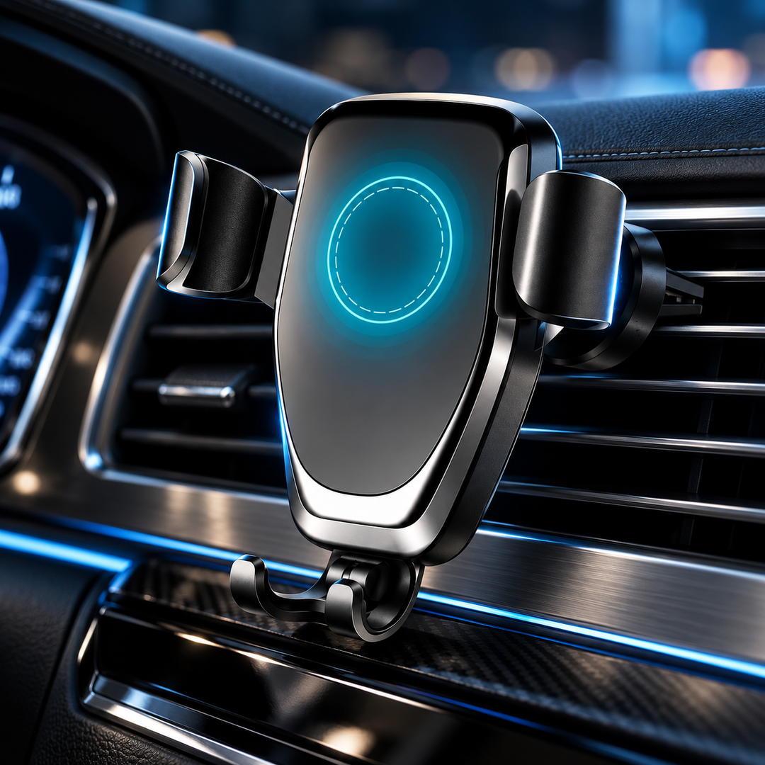 Wireless Car Charger Phone Mount Fast Charging Holder Smartphone