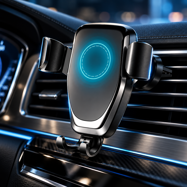 Wireless Car Charger Phone Mount Fast Charging Holder Smartphone
