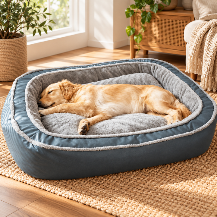 Orthopedic Dog Bed Memory Foam Mattress Large Dogs Washable