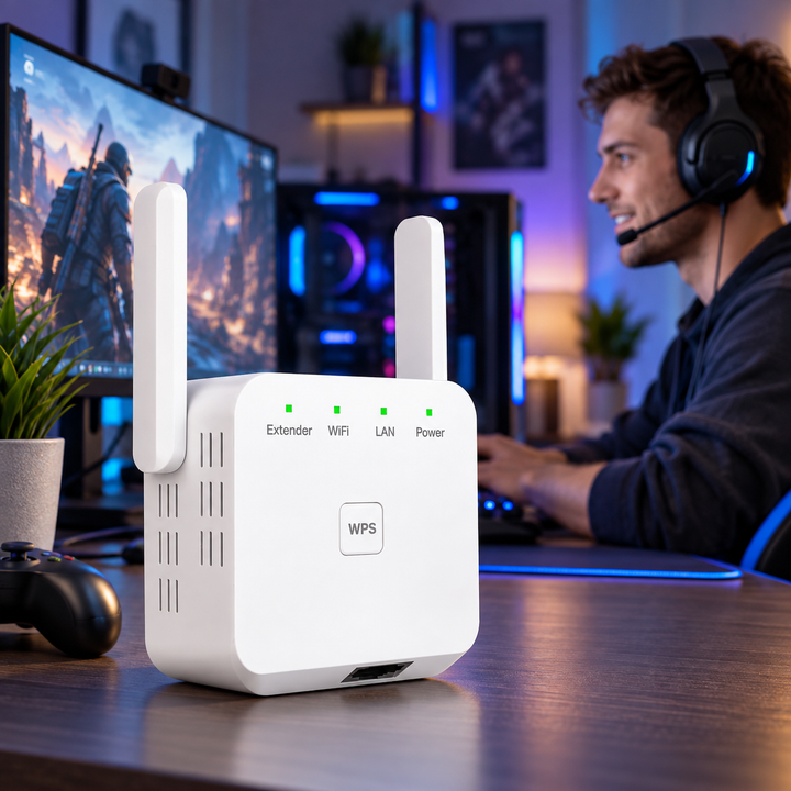5G WiFi Booster Dual-Band Extender for Home and Garden